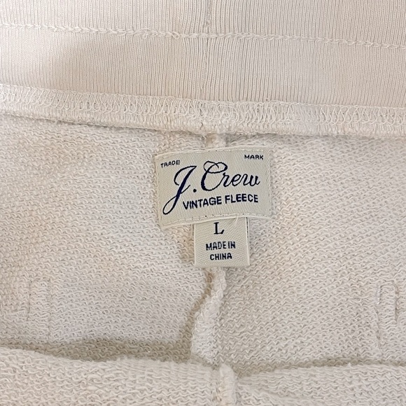 J.Crew new without tags lightweight vintage fleece sweatpants 💯% cotton - Picture 5 of 6